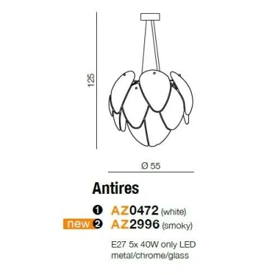 Lampa wisząca Antires AZ2996- AZzardo