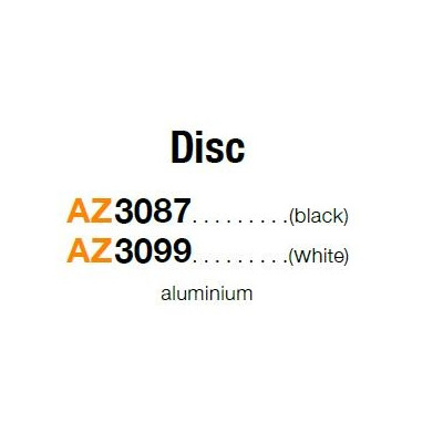 Klosz Tentor Disc czarny AZ3087 - Azzardo